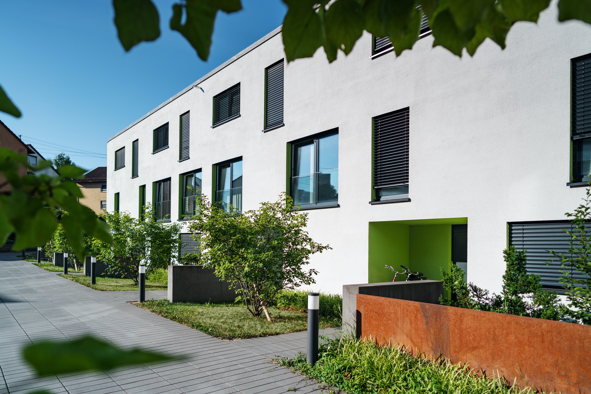 Wohnbau Wernau ° Webdesign Fotografie ° MRP/Studio